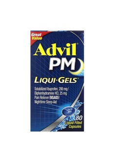 Advil PM Liqui-Gels 80 Capsules  - Image 1