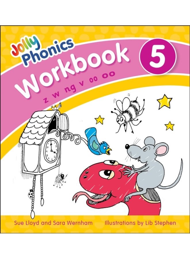 Jolly Phonics Workbook 5 in Precursive Letters British English edition - Paperback