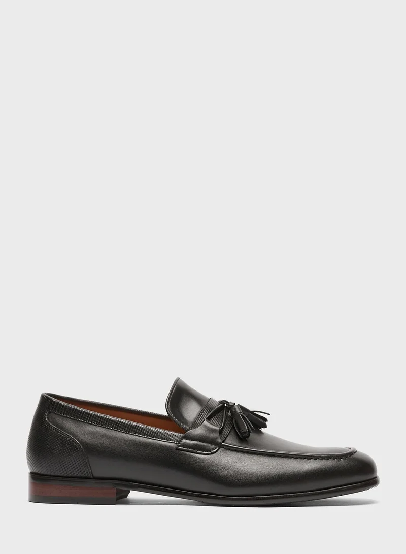 DUCHINI Tassel Formal Slip Ons