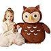 EARTHSOUND Giant Owl Stuffed Animal Plush Toy23 inches Large Jumbo Cute Soft ToysBig Size Huge Fluffy Plushy Fat PlushieGifts for Kid - Image 2