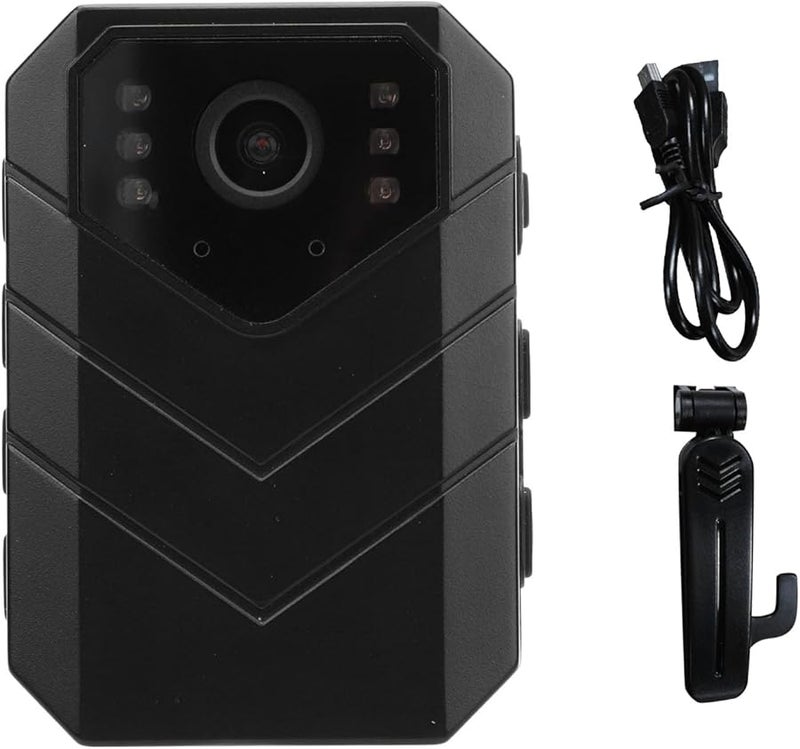 4K Body Worn Camera with Night Vision Gyro Stabilizer Motion Tracking Long Battery Life - Image 1