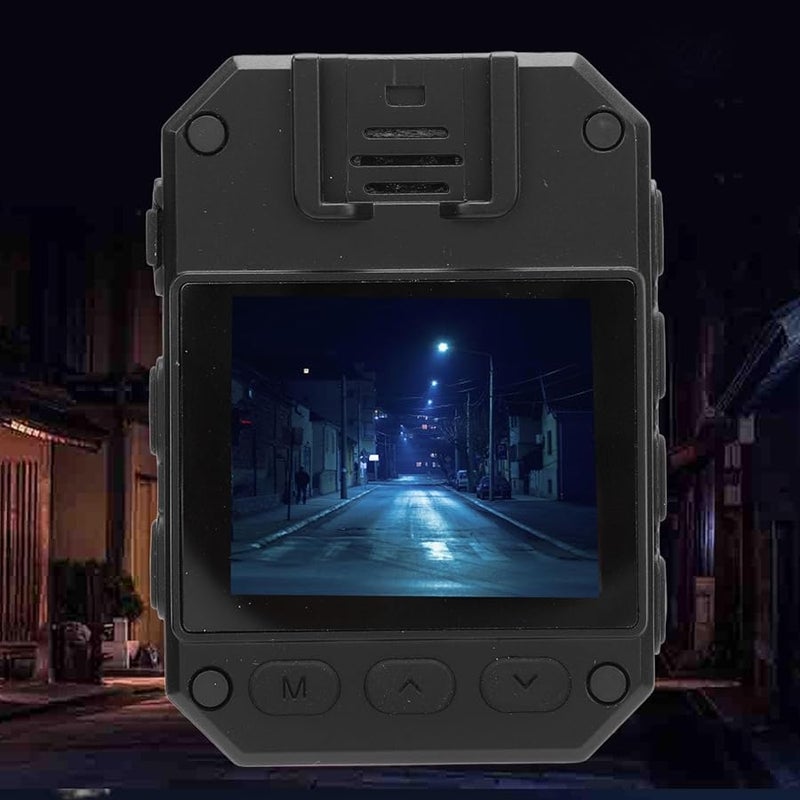 4K Body Worn Camera with Night Vision Gyro Stabilizer Motion Tracking Long Battery Life - Image 3