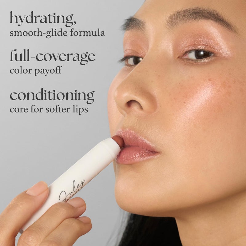 Julep It's Balm Tint of Color Lip Balm - Velvet Nude | Hydrating Lip Color with Vitamin E Core | Natural Gloss Finish | Vegan & Cruelty-Free - Image 5