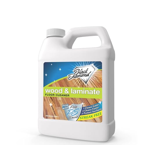 Black Diamond Stoneworks Wood, Laminate, Hardwood & Luxury Vinyl Floor Cleaner – Multi-Purpose Mopping Solution for a Streak-Free Clean (128 Fl Oz) refill. - Image 1