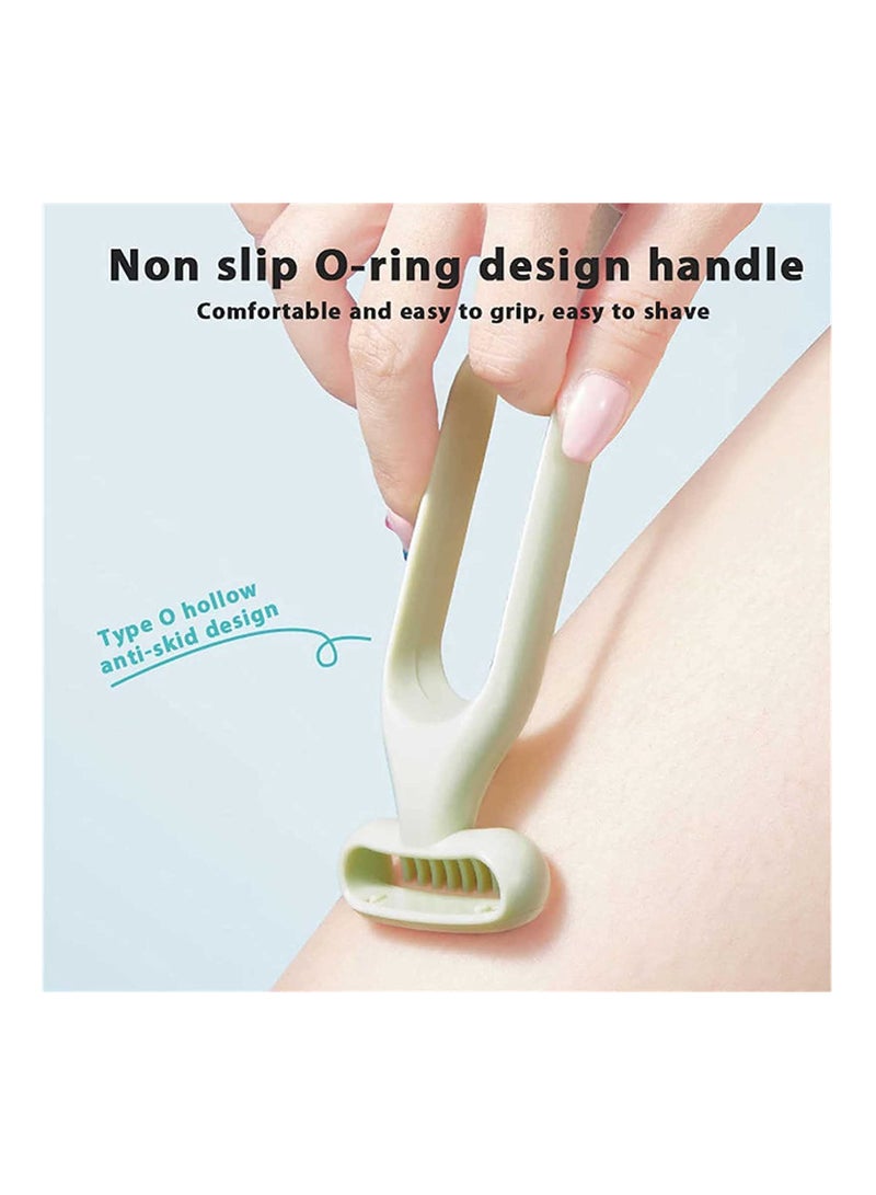 2023 New Women's Hair Removal Knife Set, Skin-Friendly Manual Shaver for Smooth Armpits, Perfect for Sensitive Skin - Image 4