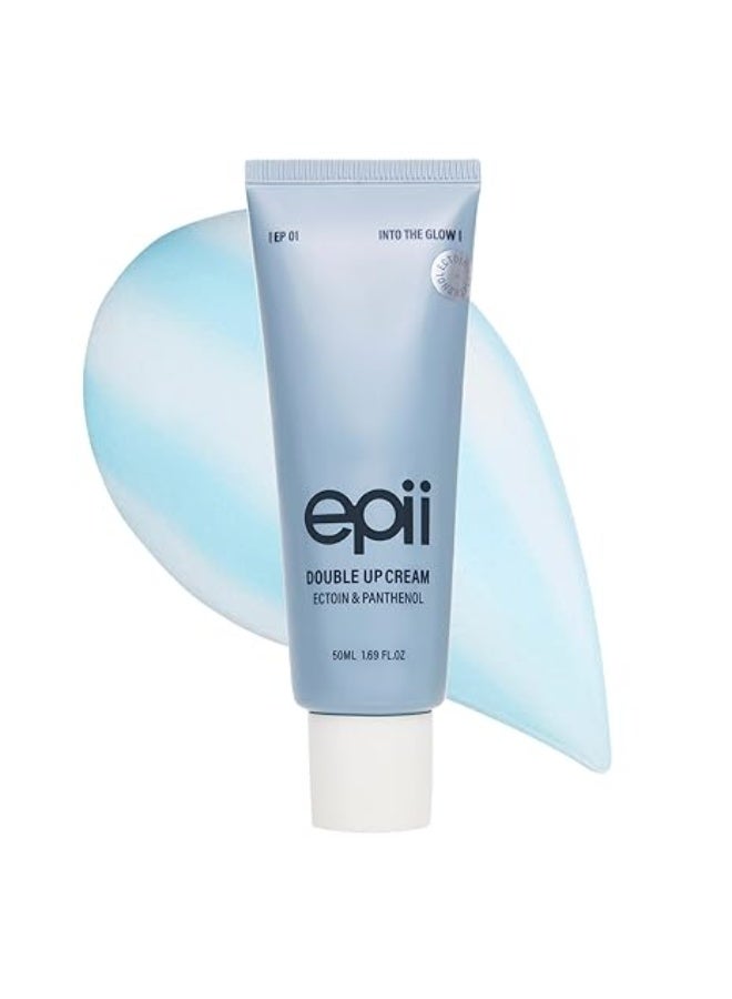 epii Double Up Cream | face moisturizer | ectoin | panthenol | squalane 15% | B5 | dry skin | sensitive skin | soothing | calming | korean skincare | 50ml - Image 1