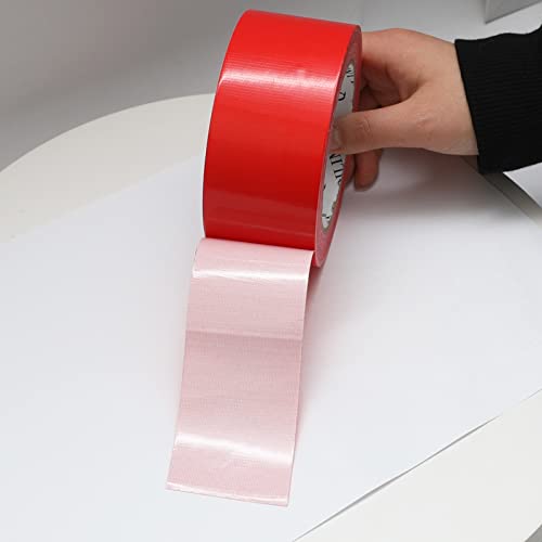 QILIMA 5-Pack Red Duct Tape, Professional Grade Duct Tape for Photographers,Industrial, Professional Use, 2 Inch X 30 Yards - Image 5