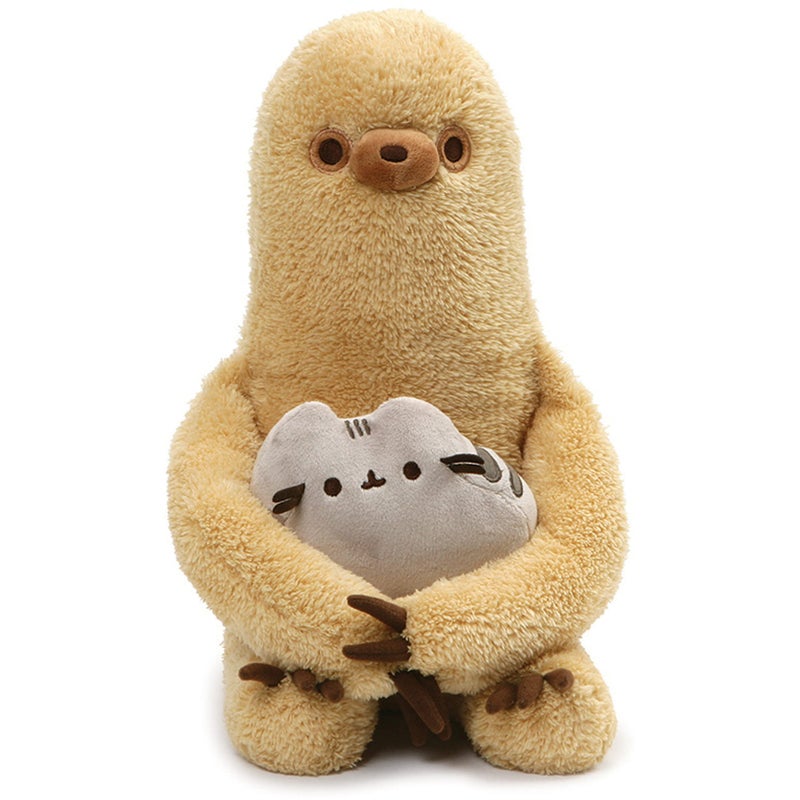 GUND Pusheen with Sloth Plush Stuffed Animal Set of 2 13