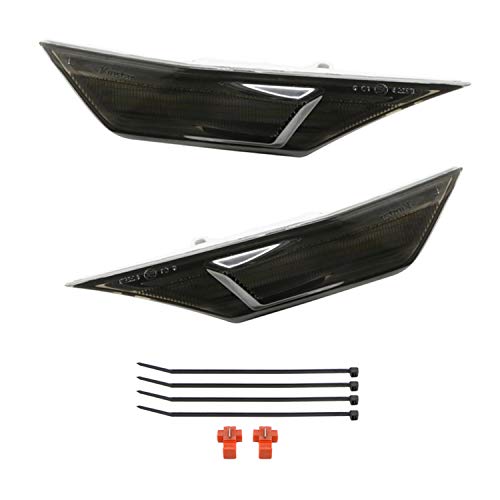 NSLUMO Led Side Marker Lights for Honda Civic 2016 2017 2018 2019 2020 2021 Sedan Coupe Hatchback Led Switchback Amber Side Marker Turn Signals White Led Running Position Light - Image 2