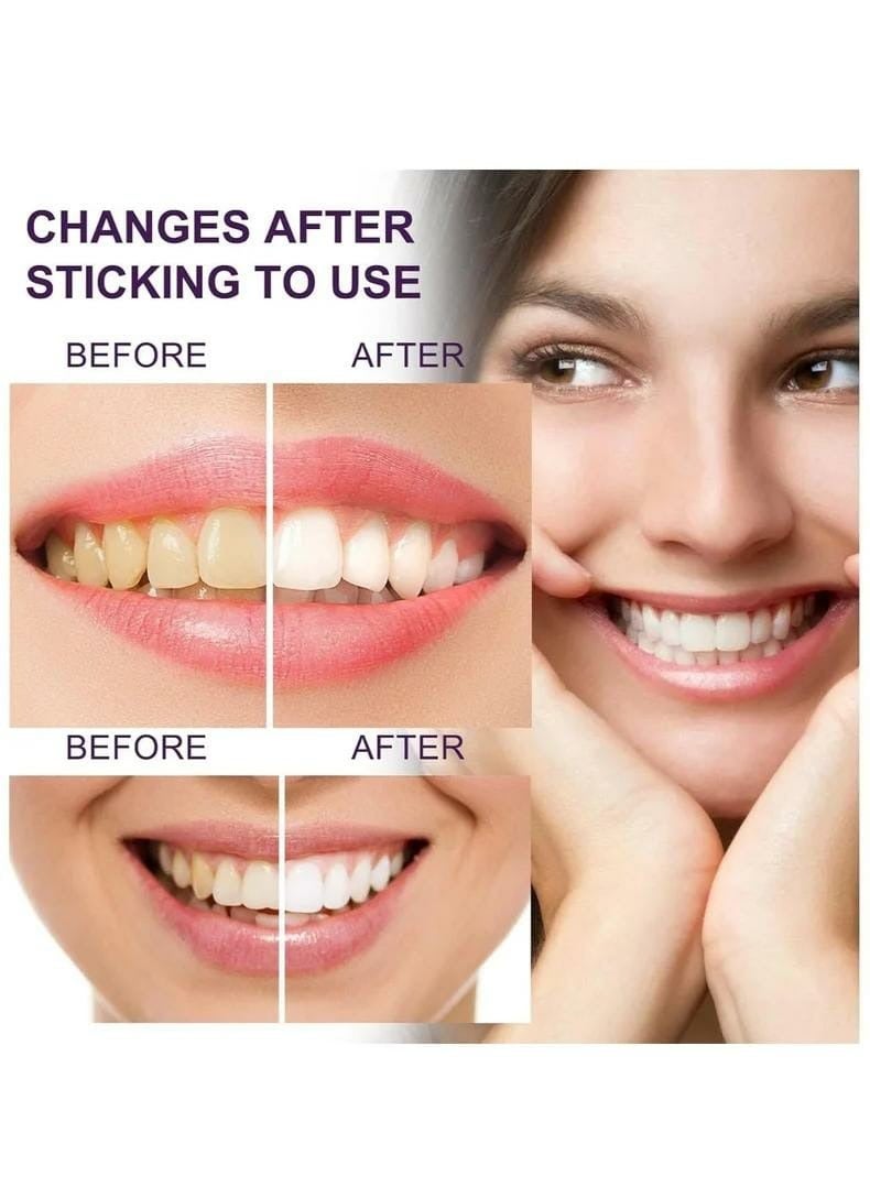 إيلهو مصحح أرجواني 50 مل، معجون أسنان لتبييض الأسنان، تنظيف الأسنان الصفراء، مصحح اللون وإزالة البقع بشكل فعال، العناية بصحة الفم - Image 2