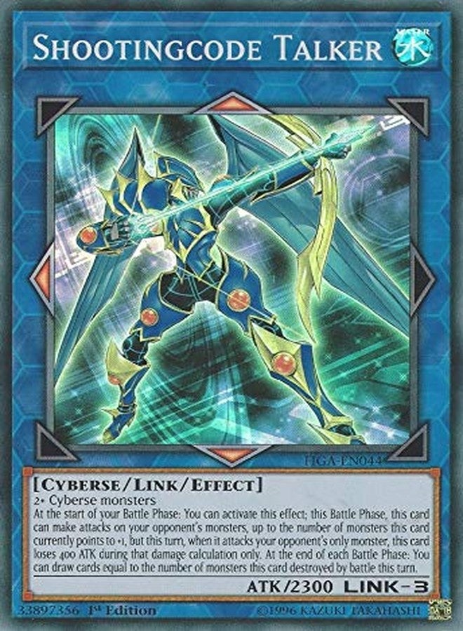 Yu-Gi-Oh! - Shootingcode Talker - FIGA-EN044 - Super Rare - 1st Edition - Fists of The Gadgets