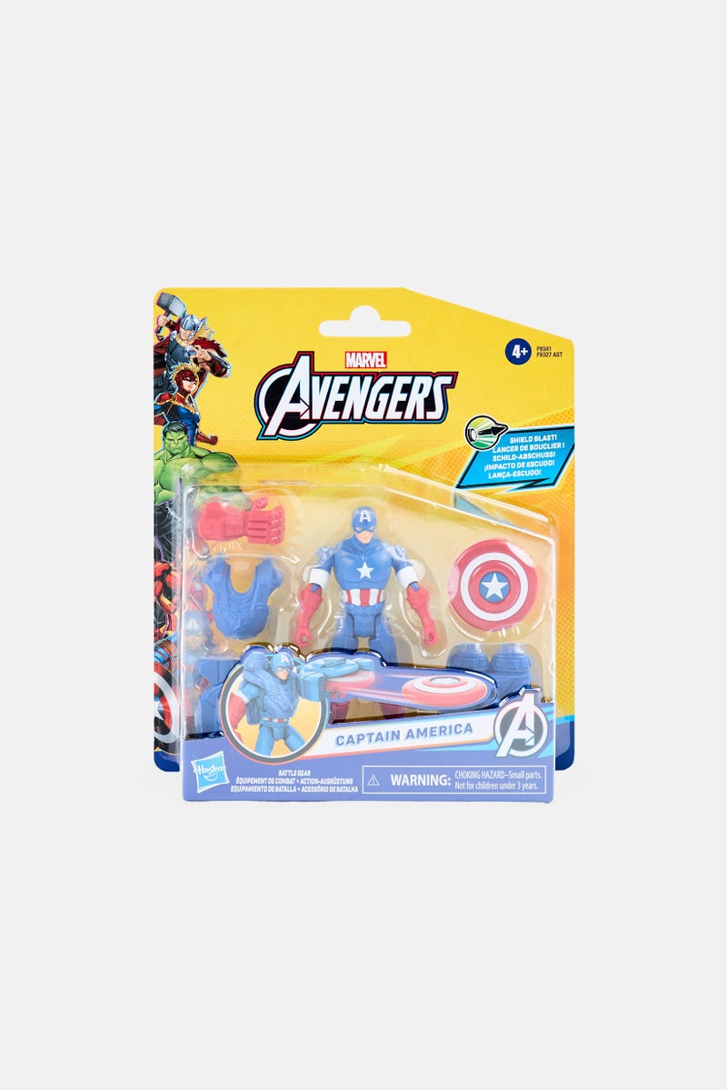 MARVEL Avengers Epic Hero Series Battle Gear 4 Captain America - Image 1