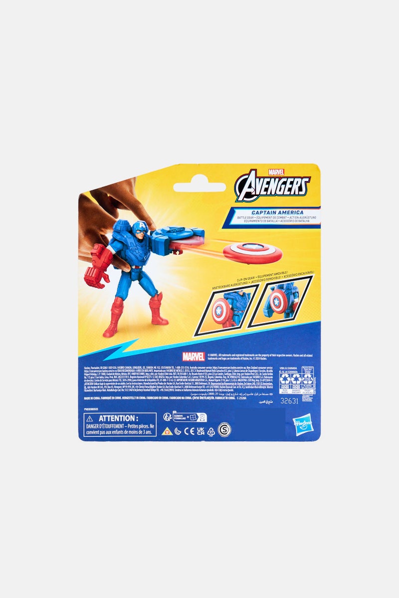 MARVEL Avengers Epic Hero Series Battle Gear 4 Captain America - Image 2