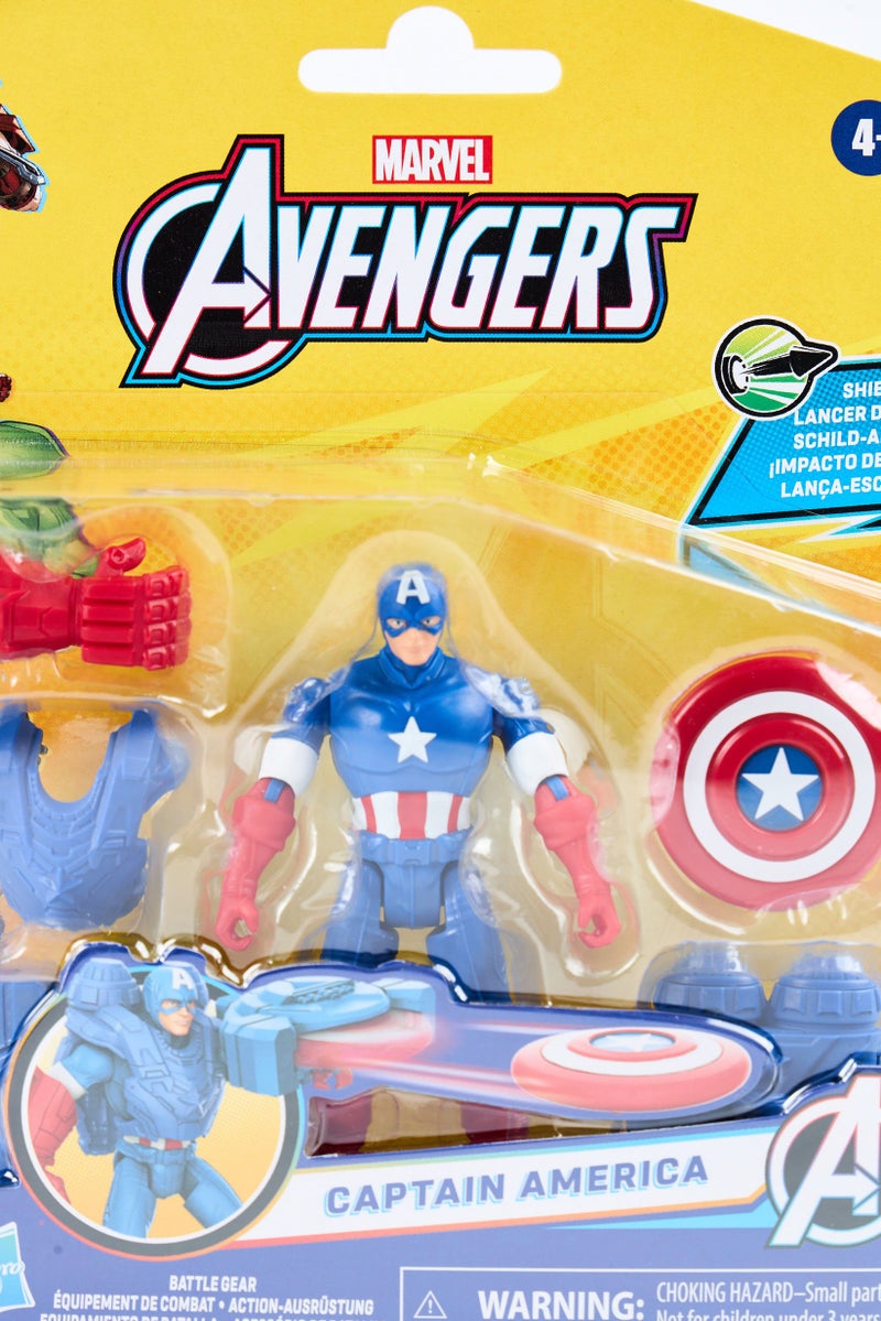 MARVEL سلسلة أبطال المنتقمون الملحمية معدات المعركة 4 كابتن أمريكا - Image 4