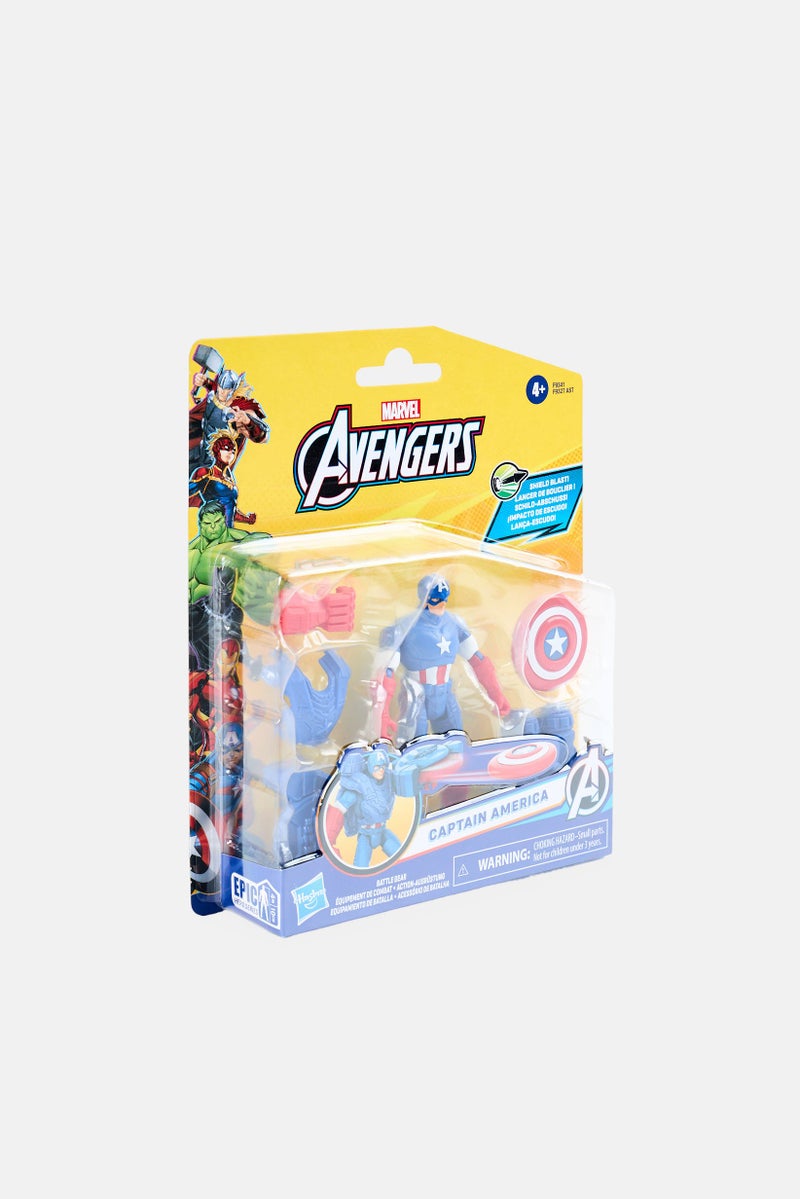 MARVEL Avengers Epic Hero Series Battle Gear 4 Captain America - Image 5