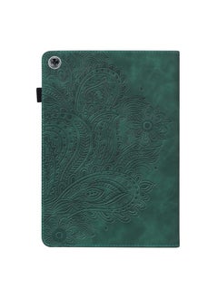 Zaboon Case For Huawei MediaPad M5 lite 10.1 Peacock Embossed Pattern TPU + PU Horizontal Flip Leather Case with Holder & Card Slots & Wallet & Sleep / Wake-up Function  - Image 3