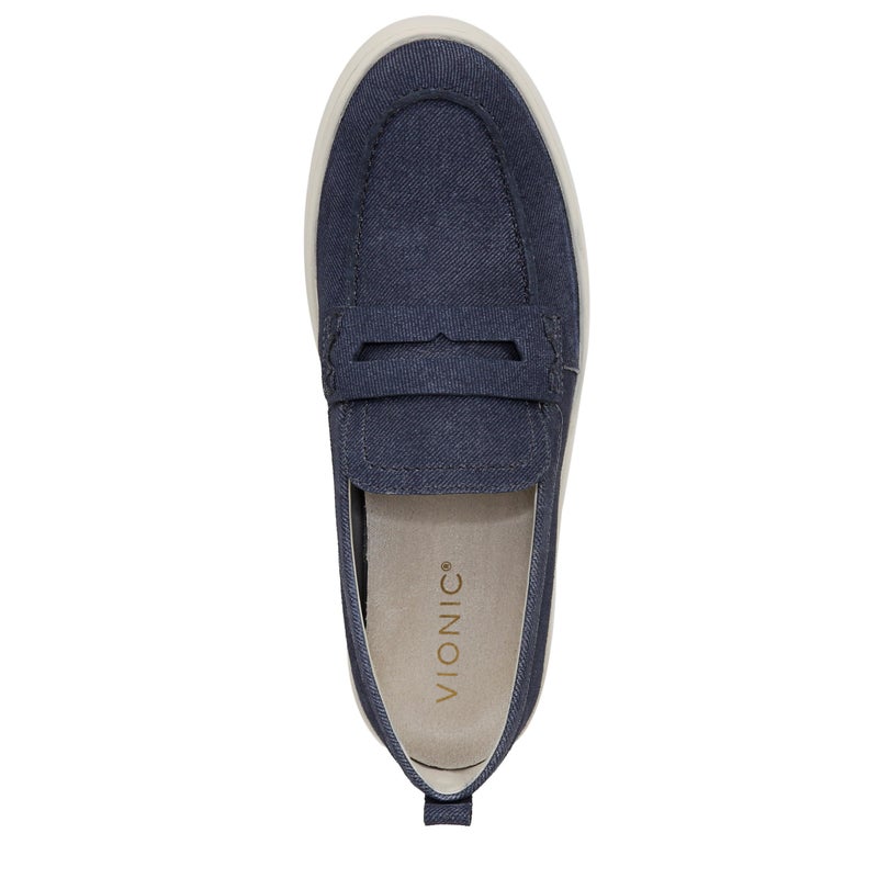 Vionic Women's Uptown Dark Denim Suede 8.5 Wide - Image 5