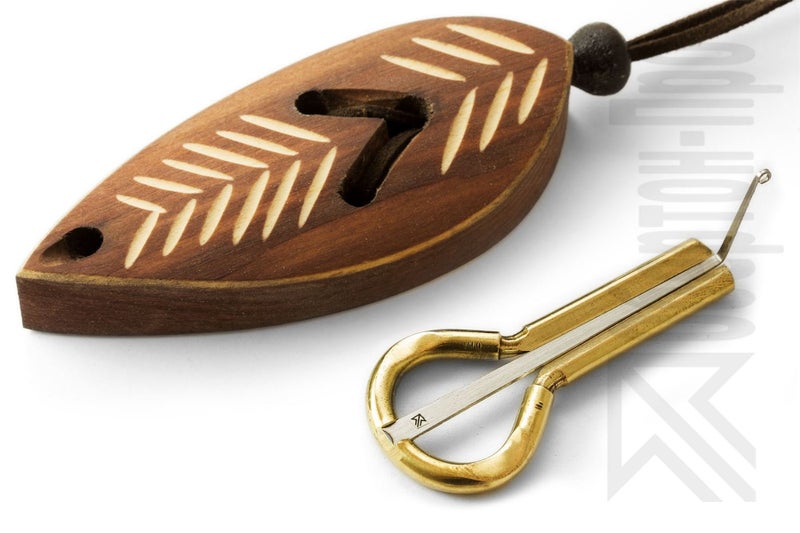 Shamanicshop Altay Jew's Harp for Beginners: P.Potkin's Komus +"Dark Leaf" wooden case - Image 1