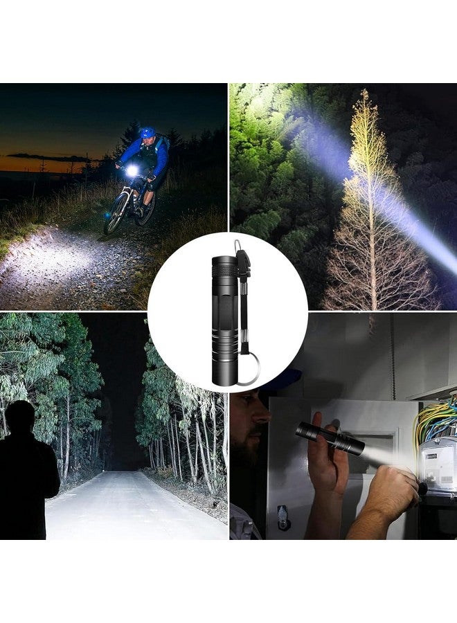 Magicwand Aluminum All Aluminium Body Water & Shock Proof Led Mini Pocket Outdoor Torch (Black) - Image 4