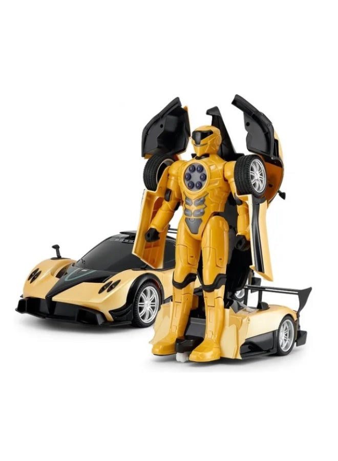 راستار سيارة تحكم عن بعد قابلة للتحويل من طراز Rastar R/C 1:14 Pagani Zonda R - Image 3