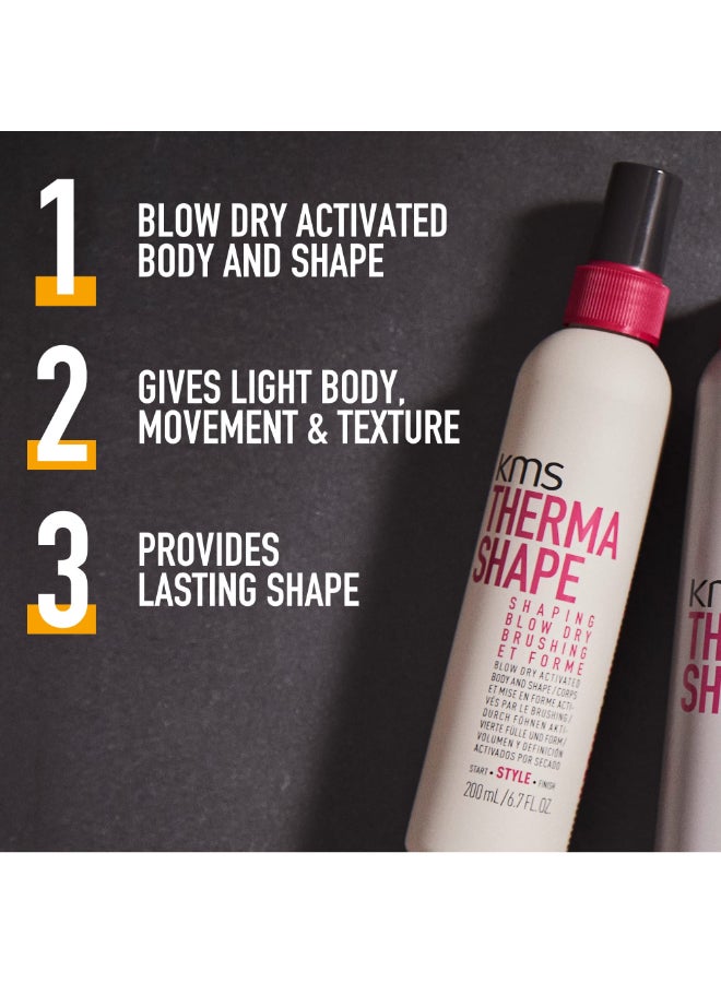 KMS THERMASHAPE Shaping Blow Dry Spray for 50 Faster Dry Time 67 oz - Image 4