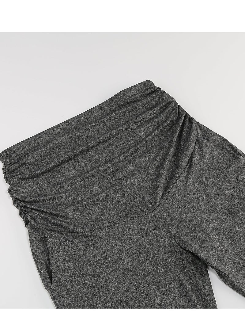 RedMapleTEK New Women's Straight Leg Maternity Pants Plus Size  - Image 5