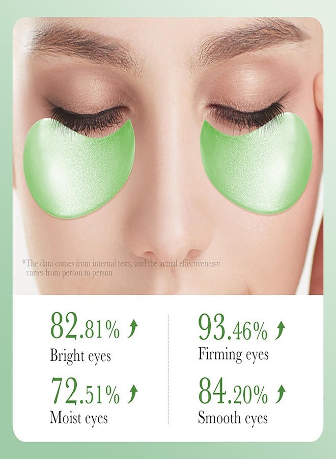 Easilydays Aloe Vera Under Eye Masks, 60 PCS, Eye Bags, Puffy Eyes and Dark Circles Treatments, Reduce Wrinkles & Fine Lines Undereye Patches, Smooth, Firming, Moisturizing Eye Skin for Men&women Gift - Image 5