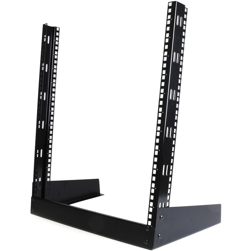 Startech.com StarTechcom 12U Open Frame Server Rack 19 2 Post Network Rack Free Standing Audio Video IT Equipment RK12OD - Image 2