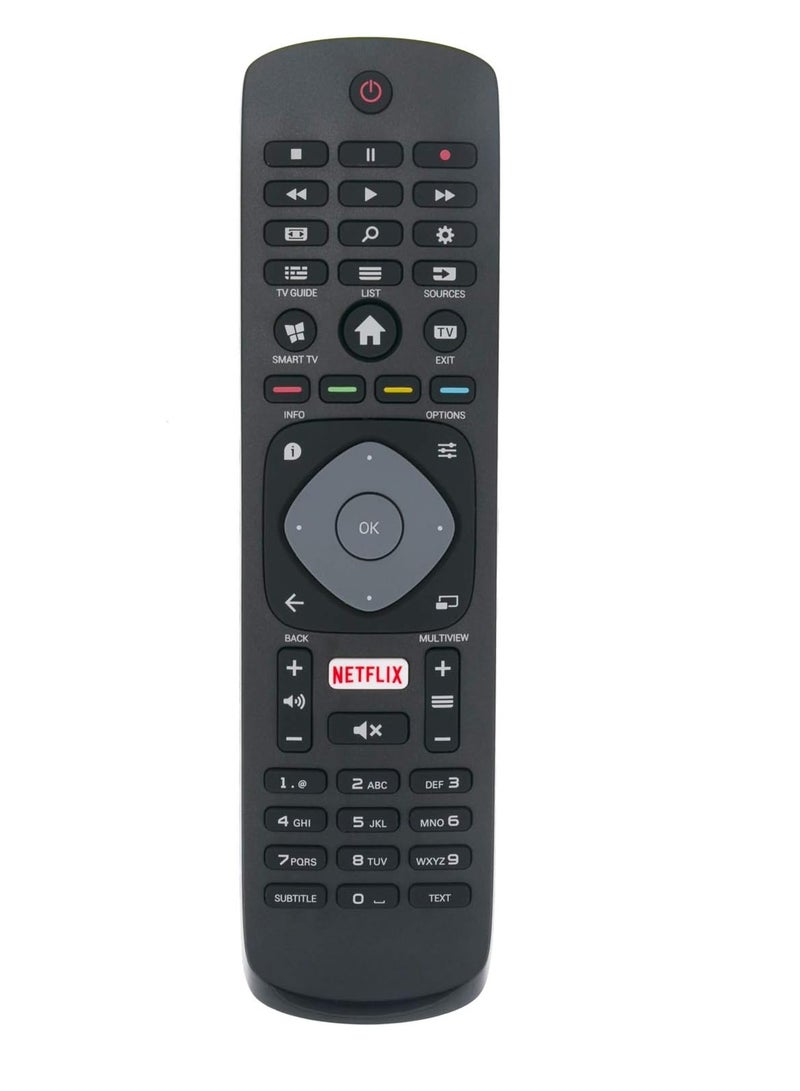 ELTRAZONE New Remote Control for Philips LED TV – Compatible with 50PUT6103, 50PUT6103/56, 55PUT6103, 55PUT6103/56, 32PHT5102, 32PHT5102/79, 43PFT5102, 43PFT5102/79, 50PUT6102, 50PUT6102/79 – Universal TV Remote, No Setup Required, Plug & Play Design for Easy Control - Image 1