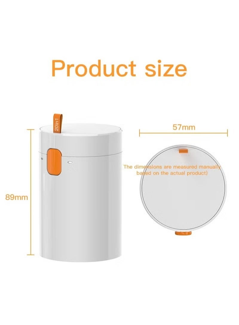 شوبيت مجموعة تنظيف متعددة الوظائف 20 في 1 للأجهزة الإلكترونية، فرشاة تنظيف لوحة المفاتيح، مجموعة تنظيف سماعات الرأس لأجهزة AirPods، أداة متعددة لتنظيف الكمبيوتر المحمول، لوحة المفاتيح، سماعات الأذن، الكاميرا، الهواتف المحمولة - Image 1