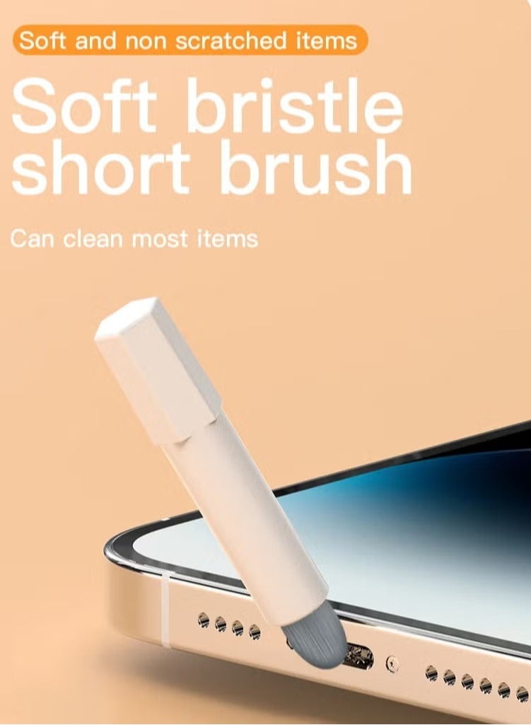 شوبيت مجموعة تنظيف متعددة الوظائف 20 في 1 للأجهزة الإلكترونية، فرشاة تنظيف لوحة المفاتيح، مجموعة تنظيف سماعات الرأس لأجهزة AirPods، أداة متعددة لتنظيف الكمبيوتر المحمول، لوحة المفاتيح، سماعات الأذن، الكاميرا، الهواتف المحمولة - Image 4