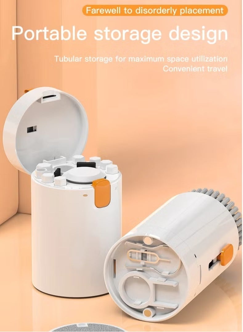 شوبيت مجموعة تنظيف متعددة الوظائف 20 في 1 للأجهزة الإلكترونية، فرشاة تنظيف لوحة المفاتيح، مجموعة تنظيف سماعات الرأس لأجهزة AirPods، أداة متعددة لتنظيف الكمبيوتر المحمول، لوحة المفاتيح، سماعات الأذن، الكاميرا، الهواتف المحمولة - Image 3