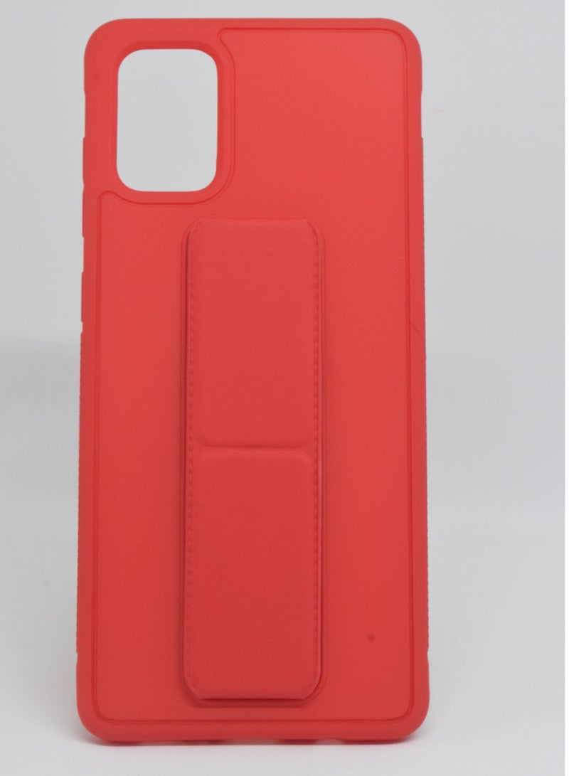 BORTONY Protective Case Cover With Finger Grip Stand For Samsung Galaxy A71 - Image 1