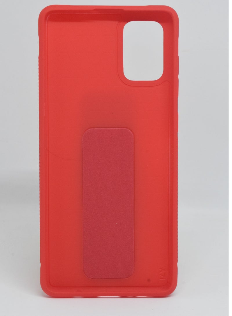 BORTONY Protective Case Cover With Finger Grip Stand For Samsung Galaxy A71 - Image 2
