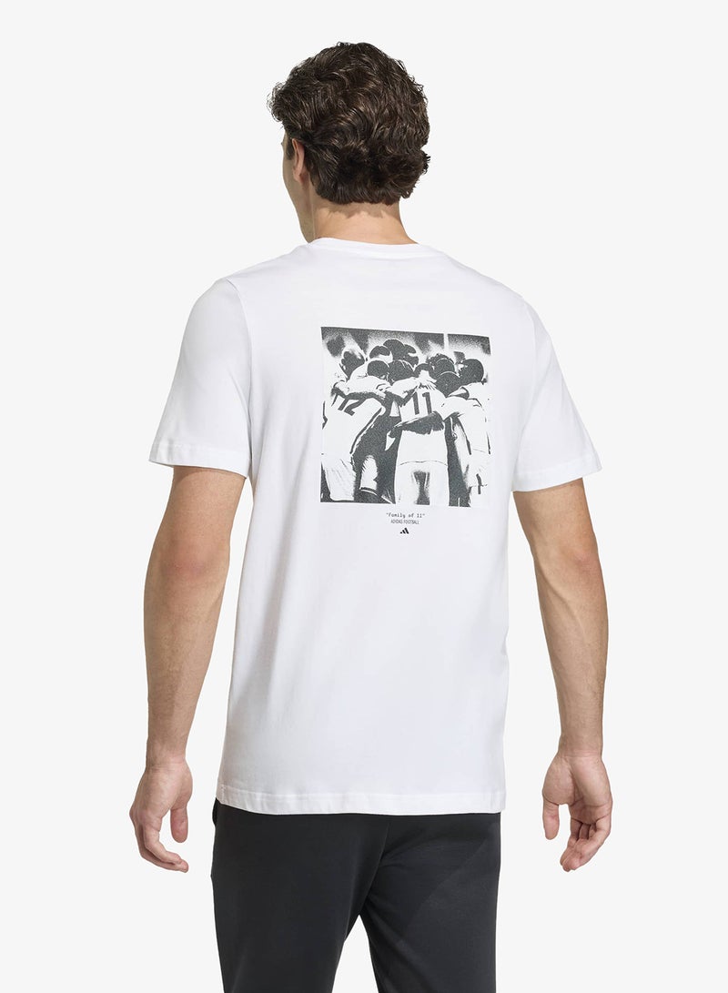 Adidas Football Slogan Graphic T-Shirt - Image 2