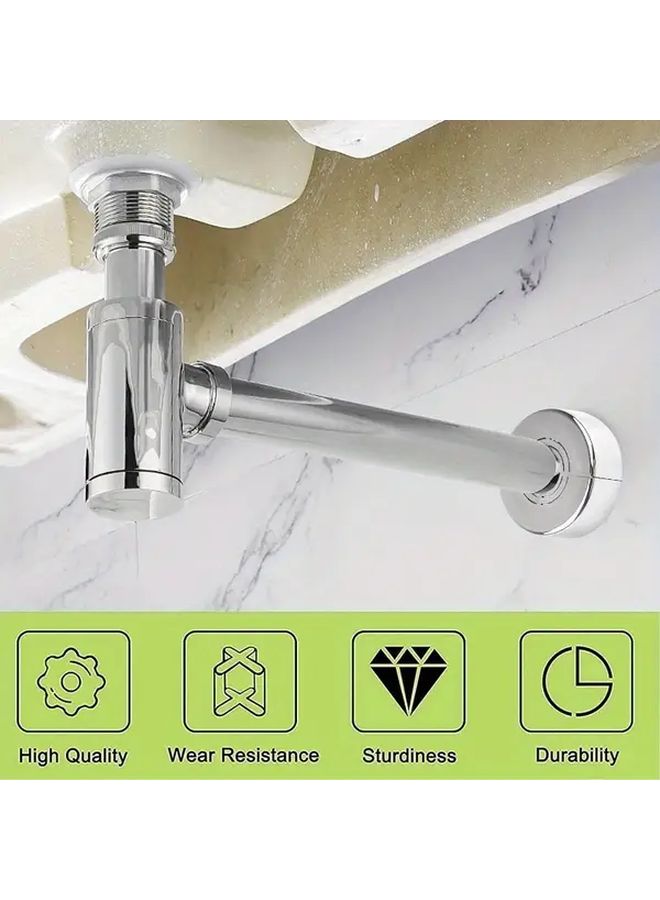 Chrome Plated Plastic Wall Pipe Covers 2pcs Adjustable Split Flange Easy Installation - Image 4