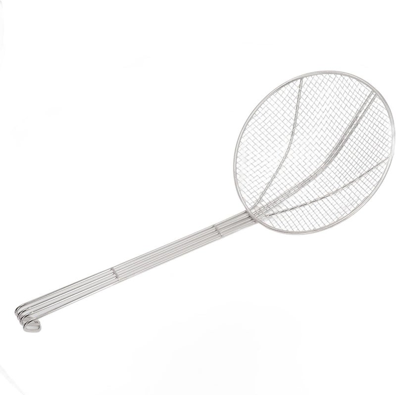 All-round applied quality Fafeicy Stainless Steel Skimmer Spoon, Long Handle Fine Mesh Strainer for Cooking and Frying, Perfect Kitchen Tool for Hot Pots and Draining (24CM) All user affordable trusted quality - Image 4