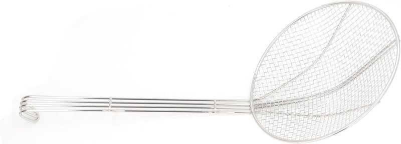 All-round applied quality Fafeicy Stainless Steel Skimmer Spoon, Long Handle Fine Mesh Strainer for Cooking and Frying, Perfect Kitchen Tool for Hot Pots and Draining (24CM) All user affordable trusted quality - Image 2