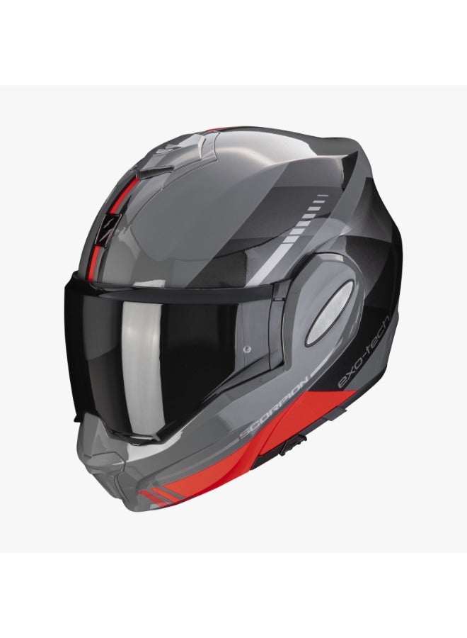 SCORPION EXO-TECH EVO GENRE Grey-Black-Red XXL