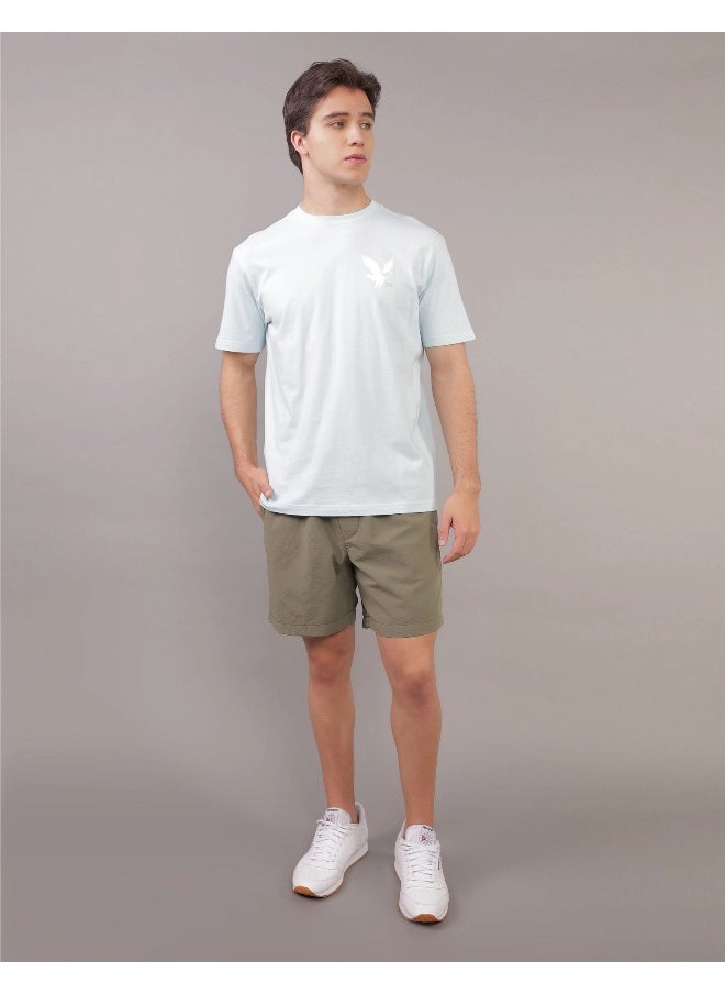 امريكان ايجل - Logo Detail Crew Neck T-Shirt - Image 1