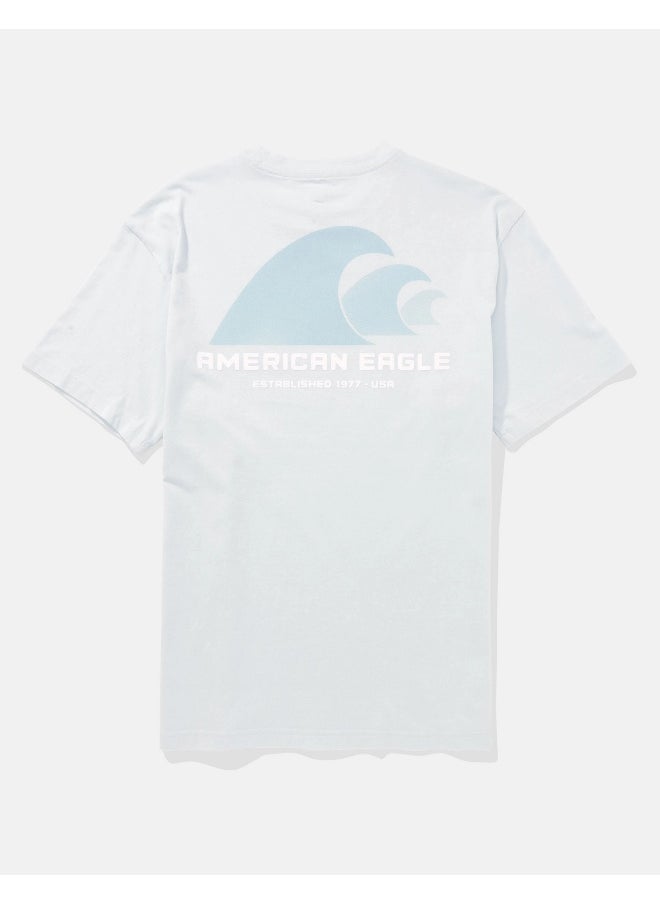 امريكان ايجل - Logo Detail Crew Neck T-Shirt - Image 1