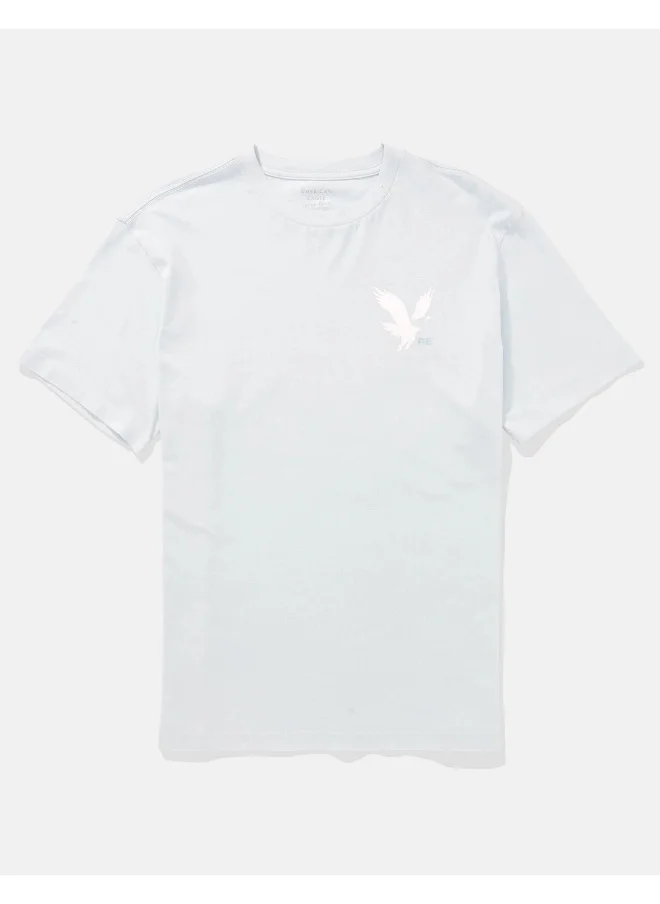 امريكان ايجل Logo Detail Crew Neck T-Shirt