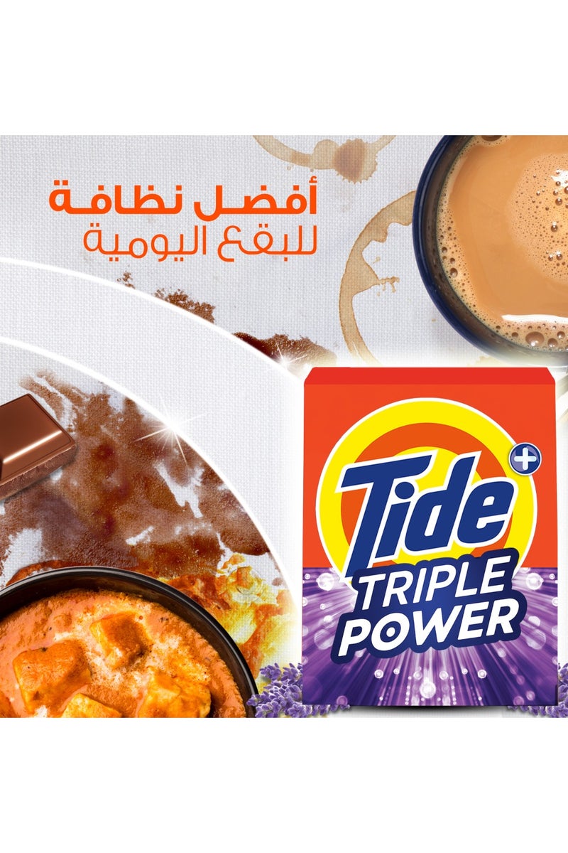 Tide Triple Power Lavender Laundry Detergent Powder 3.5kg - Image 5