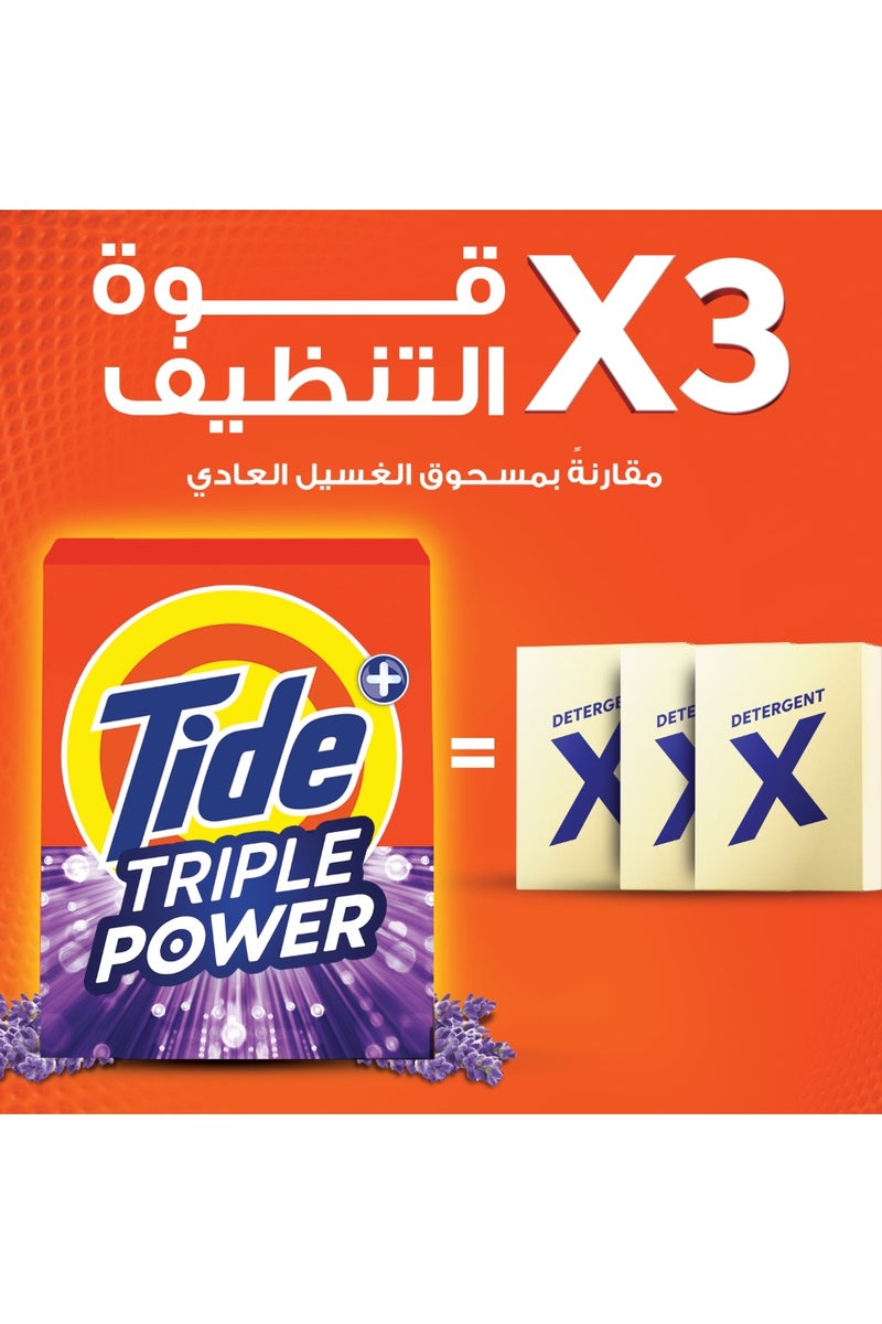 Tide Triple Power Lavender Laundry Detergent Powder 3.5kg - Image 3