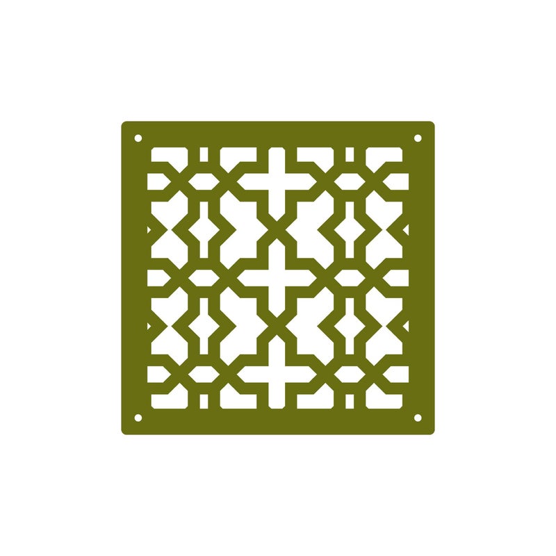 Olive Tree Olive Tree 12Pcs Hanging Room Divider Panel Modern Hanging Screen Partition for Home Decoration Living Room 115 x 115 12 PanelsOTD9093  - Image 4