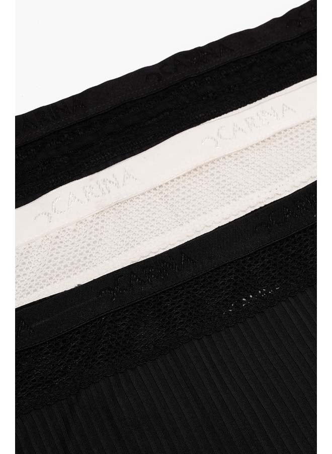 Carina Carina Pack of 3 Multi-Color  Brief Panties - Image 3