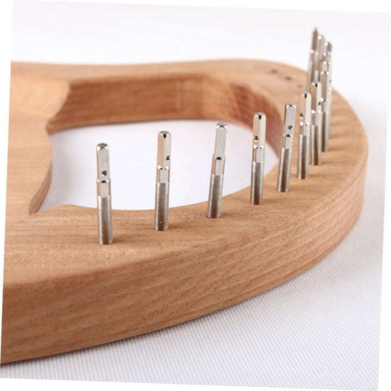Toddmomy 16pcs Zither Tuning Nails for Lyre Stringed Instruments Fixing for Harpsichord Guzheng and Dulcimer Easy Installation Silver Finish - Image 5