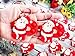 Roaqua 20 Packs Bulk Christmas Santa Claus Mini pop Fidget Gifts for School Holiday Kids Party Favors Supplies and Classroom Students Prizes - Image 4