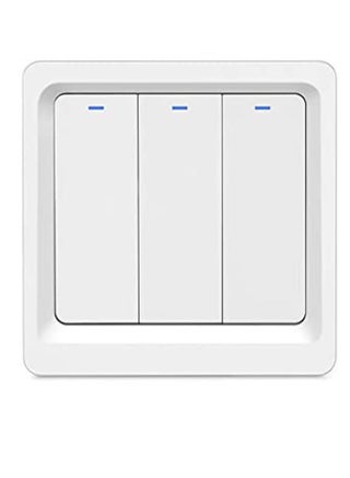 Hands-Free Voice Control, High Security, WiFi Smart Light Switch Push Button Smart Life/Tuya ZigBee APP Remote Control Works with Alexa Google Home for Voice Control No need Neutral - pzsku/Z7EE2FF5DB82FC497E22AZ/45/_/1662719437/221365d8-f75b-421b-b846-69c6c85b3a7e