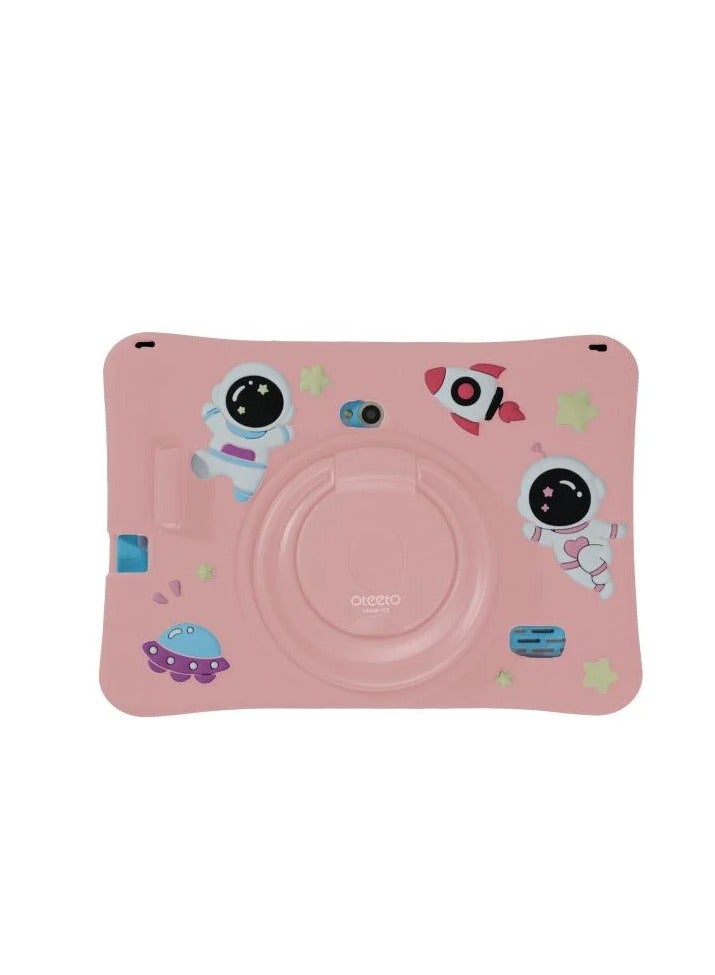 Oteeto K3 Kids Tablet – 7” Wi-Fi Android Tablet with Parental Control, Preloaded Educational Apps & Games, Kid-Proof Case – Perfect Learning Tablet for Children, Pink - Image 2